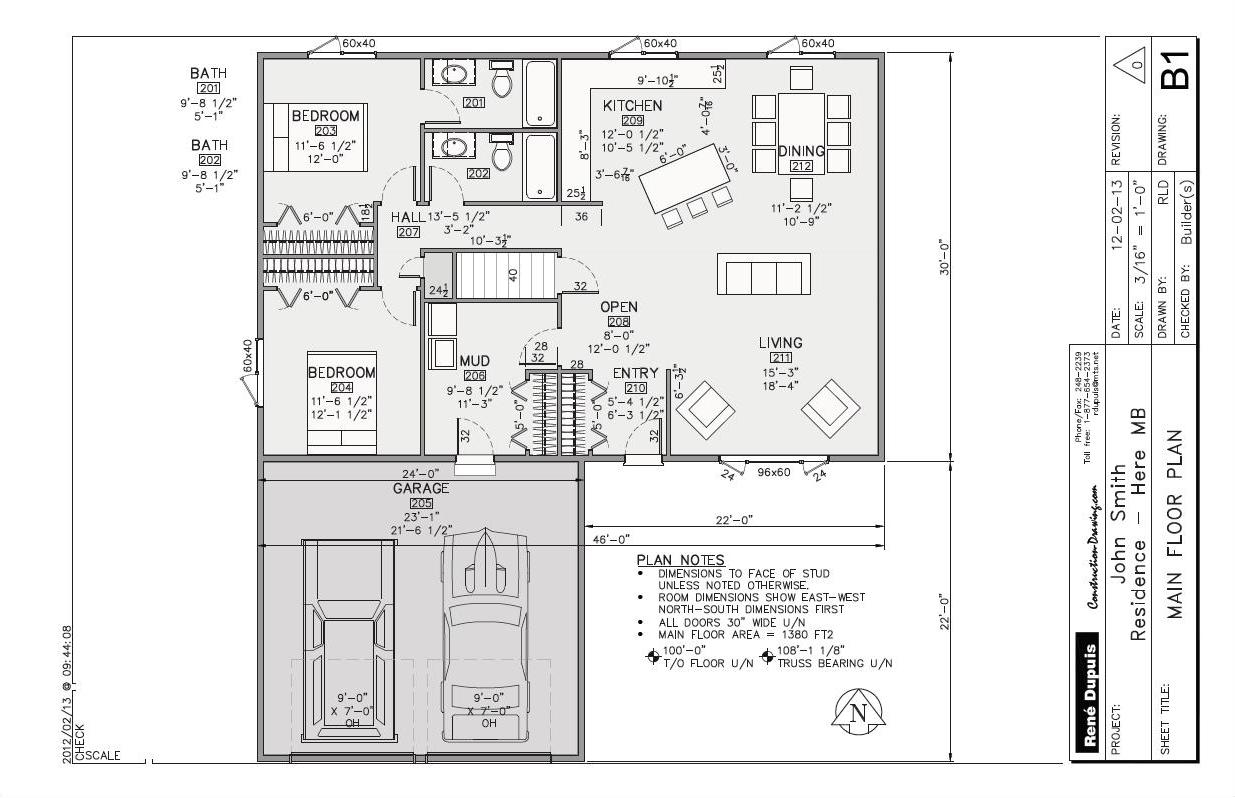 Floor Plans - Construction-Drawing.com